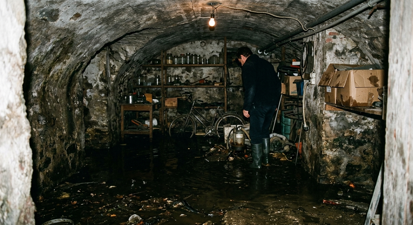 Inondation de la cave