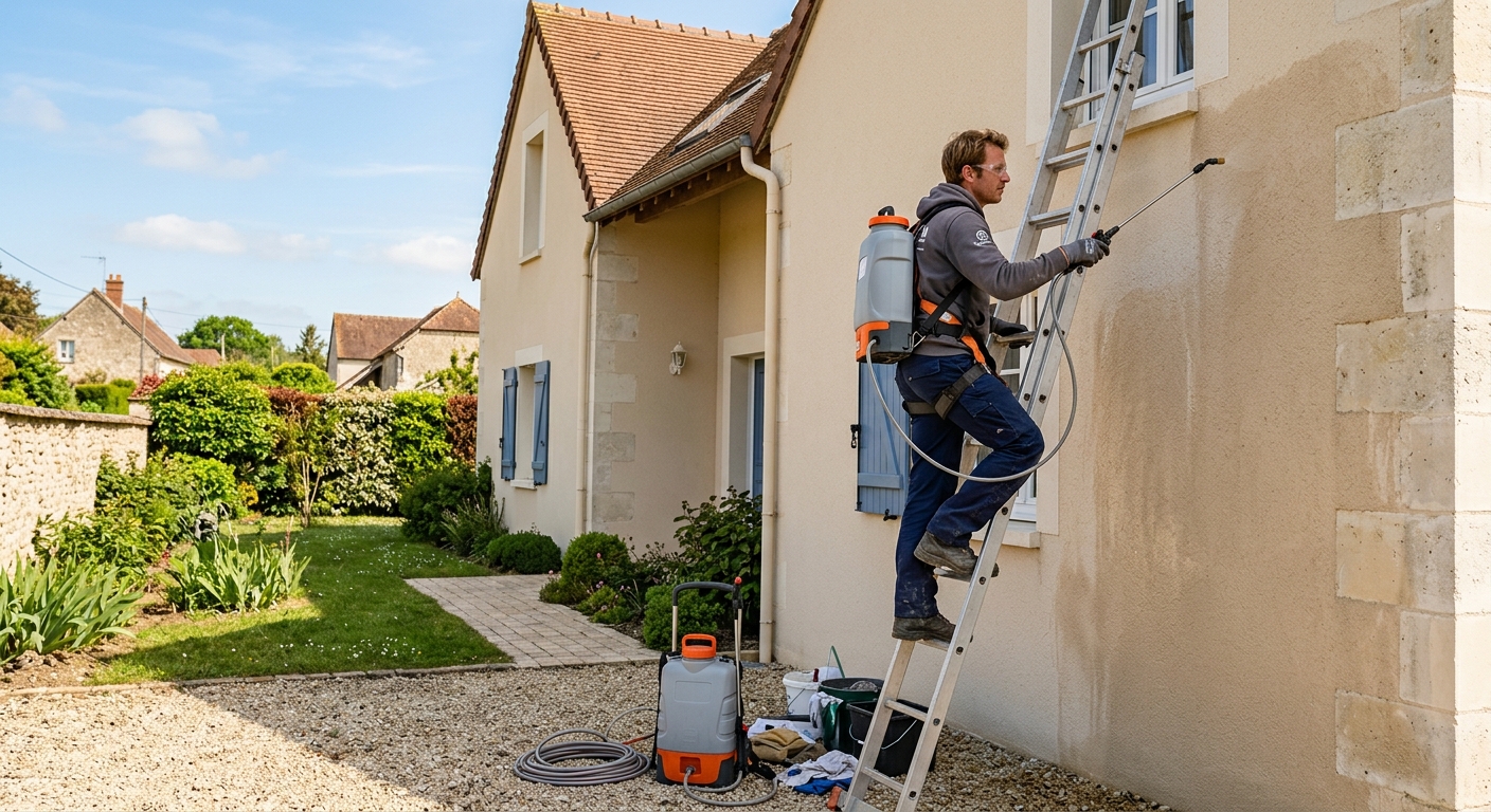 Étanchéité des murs et façades à Palaiseau