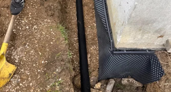 Drainage de maison à Palaiseau
